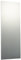 120 x 45cm Rectangle Bathroom Mirror with Drilled Holes & Chrome Cap Wall Hanging Fixing Kit