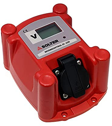 Solter INVERKONTROL DI-230, Protector de Voltaje para Equipos de Soldadura Inverter y Generadores, Rango 160-260V, Potencia Máxima 8.4kW
