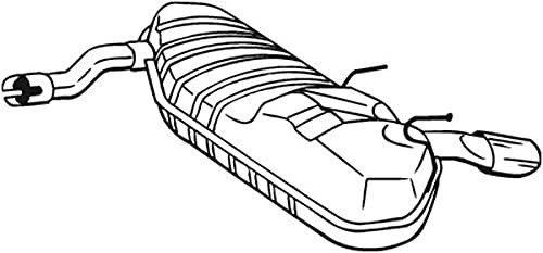 Bosal 185-121 Endschalldämpfer