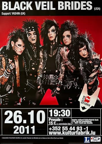 Black Veil Brides – 2011 – 60 x 84 cm zeigt/Poster