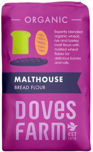 Doves Farm Malthouse Bread Flour 1Kg, 1000 gram