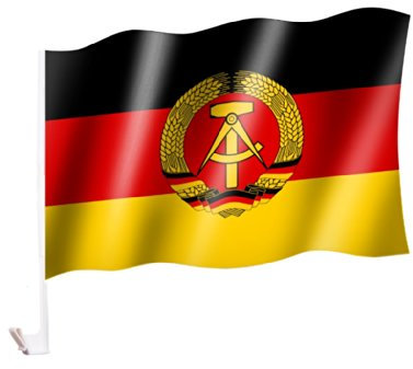 Autoflagge/Autofahne DDR/GDR/Deutsche Demokratische Republik