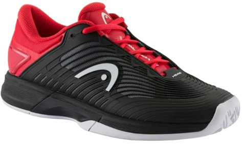 HEAD Revolt Pro 4.5 Clay Men Tennisschuhe, Schwarz/Rot