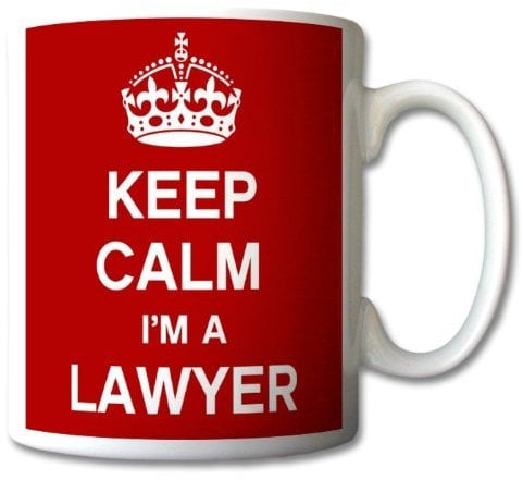 Keep Calm I'm A Lawyer Mug Cup Gift Retro