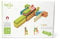 Tegu 5700367 Magnetische Holzbausteine, Holzset mehrfarbig, Holzspielzeug für Kinder ab 12 Monaten, 24-teilig
