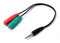 Adaptateur Audio Microphone + Casque MiniJack 3.5