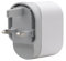 Belkin Dual USB Charger for iPhone and iPod - UK 3-pin - with 2 cables 1.2m long (1x Mini-USB to USB, 1x iPod/iPhone to USB)
