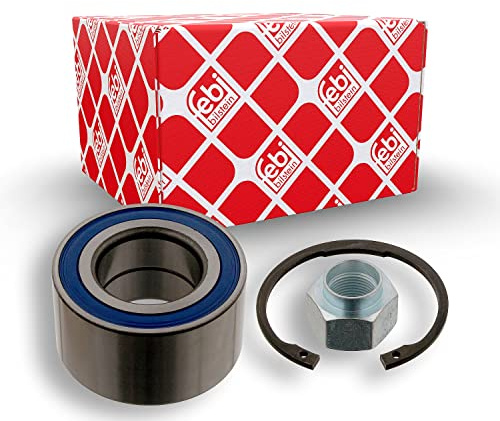 febi bilstein 31691 Radlagersatz mit Achsmutter und Sicherungsring, 1 Stück | Kompatibel mit: CHEVROLET LACETTI, LACETTI Kombi, LACETTI Stufenheck, NUBIRA Stufenheck, REZZO Großraumlimousine