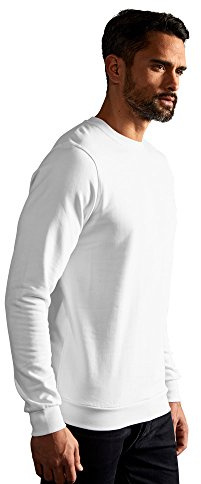 Premium Sweatshirt Herren, Weiß, XL