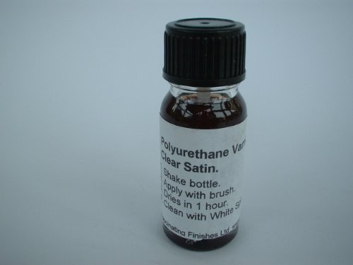 1 x 10ml Clear Satin Touch Up Varnish Scratch Repair