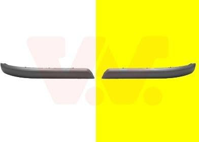 VAN WEZEL 3745558 Kühlergitter, schwarz