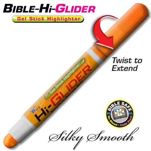 Bible-Hi-Glider Gel Stick Orange