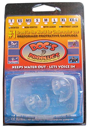 Doc's Proplugs Ohrenstöpsel Gr. MS vented clear