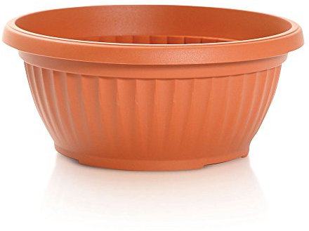 Maceta TERRA 3,6L., dimensiones (mm) 250x250x115, color Terracota