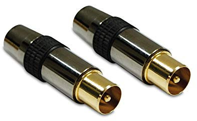 Metronic 419100 Set di 2 9,52 diametro Nero)