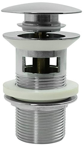 Welfenstein Pop-Up Excenter C21031 für Waschbecken mit Überlauf Klickverschluß