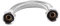 sourcing map Silberfarben, Water Heater Flexible geflochtene Brauseschlauch Rohr Rohr, 20 cm DE de