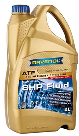 RAVENOL ATF 8HP Fluid / Automatik-Getriebeöl für 8-Gang-Automatikgetriebe von ZF, 4 Liter