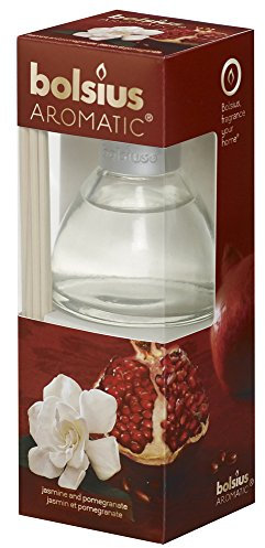 Raumduft mit Rattanstäbchen - 45 ml Diffuser - Jasmin/Granatapfel