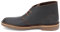 Clarks Bushacre 2 Uomo Marrone Scuro Pelle Stivale da Chukka 39,5 EU