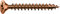 SPAX Universalschraube, 5,0 x 40 mm, 500 Stück, Kreuzschlitz Z2, Senkkopf, Teilgewinde, 4CUT, Brüniert C1A, 1081140500405