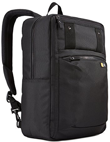 Case Logic BRYBP-114 Zaino per MacBook da 15 o un PC da 14, Custodia imbottita per tablet o iPad® da 10.1, 19L, Nero