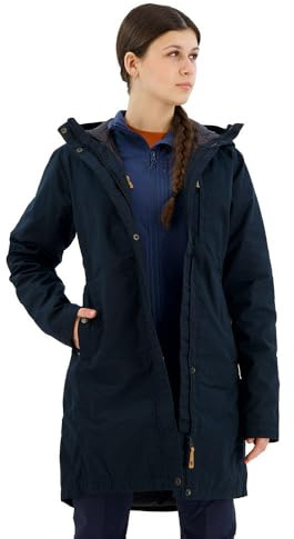 Fjällräven Damen Kiruna Padded Parka, Blau (Dark Navy 555), 2XL