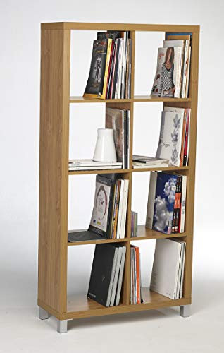 Kit Closet Estantería Kubox 8 Huecos Color Maple