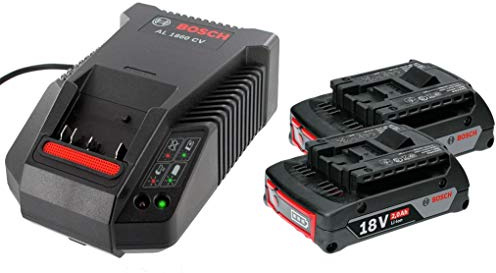 Bosch GBA18806SET 2 x GBA 18v 6.0 Ah + 1 x GAL 1880 CV Charger 1600A00B8M