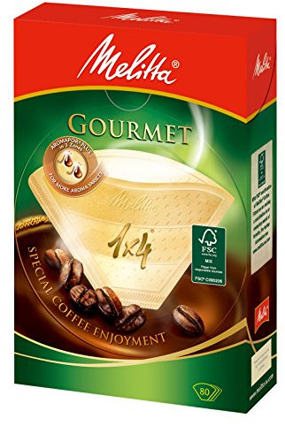 Coffee Filter 1x4 Gourmet - 80 Filters