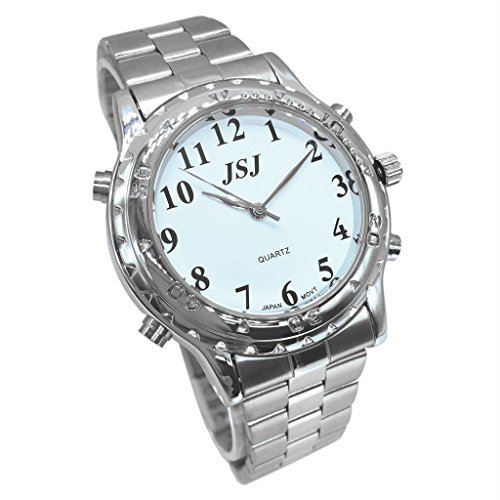 Orologio Parlante con Sonoro in Italiano con Sveglia e Relazione oraria Per anziani e non Vedenti