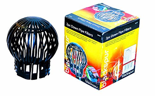 2 PIECE DOWN PIPE GUTTER BALLOON PIPE GUARD FILTERS STOPS BLOCKAGE OF LEAVES