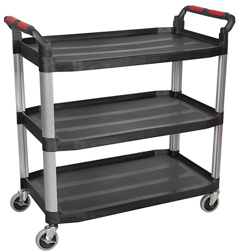 Sealey 3-Level Composite Workshop Trolley - 3 Wall CX310