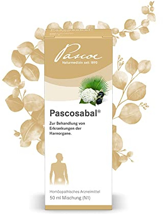 Pascoe Pascosabal, Tropfen bei Entzündung der Harnwege, 50 ml | Arzneimittel als Tropfen zum Einnehmen, Entzündung der ableitenden Harnwege z. B. Blasenentzündungen, 50 ml, von Pascoe