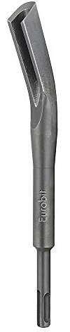 Eurobit 0560 Scalpello Sgorbia con attacco SDS plus, per scanalature canaline tracce, mm 22x250