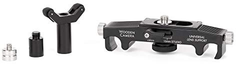 Wooden Camera 175500 Universal Lens Support (19mm/15mm Studio) schwarz