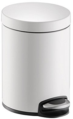 helit H2403605 - Tret-Abfallbehälter „the silent“ 20L, weiß