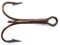 Mustad 3551 Classic Treble Standard Strength Fishing Hooks | Tackle for Fishing Equipment | Comes in Bronz, Nickle, Gold, Blonde Red, [Size 1/0, Pack of 25], Bronze