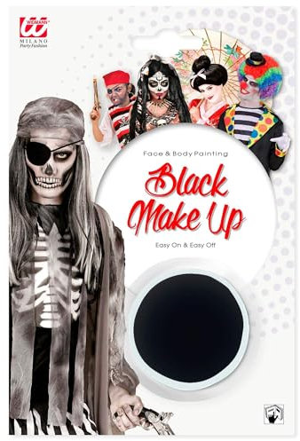 Wasserfestes Make Up Schwarz Schminke