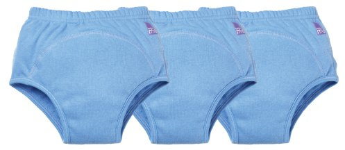 Bambino Mio, Potty Training Pants, Blue, 2-3 Years, 3 Pack