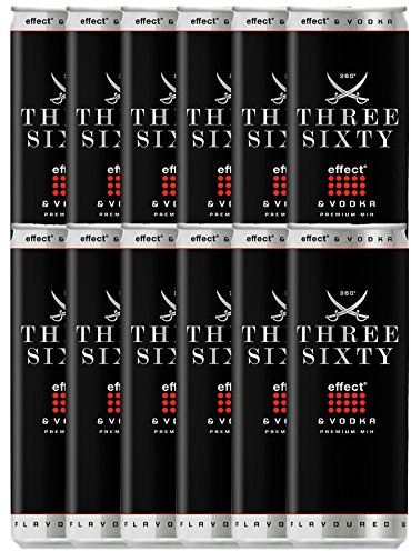 Three Sixty Effect & Vodka 12 x 0,33 Liter