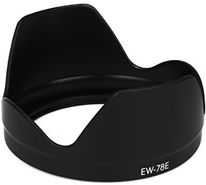 Gegenlichtblende Sonnenblende kompatibel mit Canon EF-S 3,5-5,6/18-85 is USM EW-78E EW 78