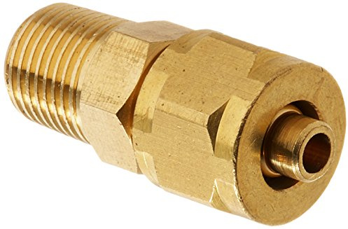 VIAIR 92951 Compression Air Line Fitting, Gold, 1/8 x 1/4