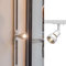 SLV PURI | LED Schienen-Strahler, Dreh- und schwenkbarer 1-Phasen-Strahler, Deckenstrahler, Deckenleuchte, Schienensystem, Innenleuchte| GU10, weiß, inkl. 1Phasen-Adapter - Glühbirne nicht enthalten