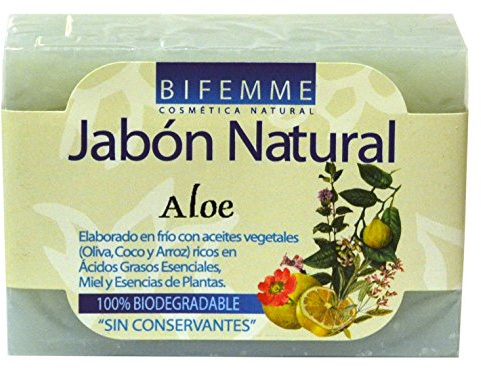 Bifemme Jabón aloe vera - 100 gr