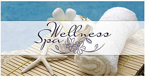 GRAZDesign Sichtschutz Fensterfolie Sichtschutzfolie für Badezimmer Wellness Spa Blume, 80x57cm