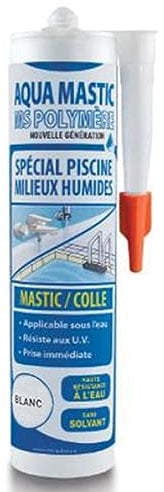 Colle Spéciale Piscine Pro-Flex Blanc 310 ml - Mastic Étanche Multifonction