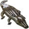 Intex 57551NP - Aufblasbares Reittier Alligator, Vinyl, Grün, 170x86 cm