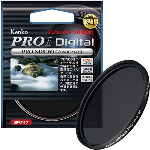 Kenko Pro1D Pro ND8 52 mm Neutral Density 52 mm – Filter für Kameras (5,2 cm, schwarz)