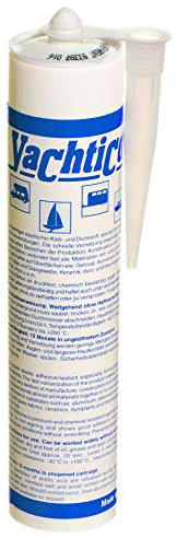 YACHTICON Marine Silikon Kartusche 310ml, Farbe:transparent